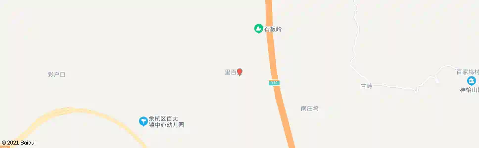 杭州里百丈_公交站地图_杭州公交_妙搜公交查询2025