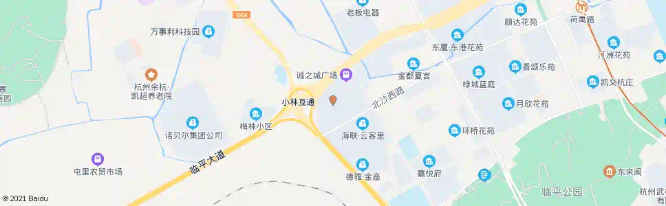 杭州白泊_公交站地图_杭州公交_妙搜公交查询2025