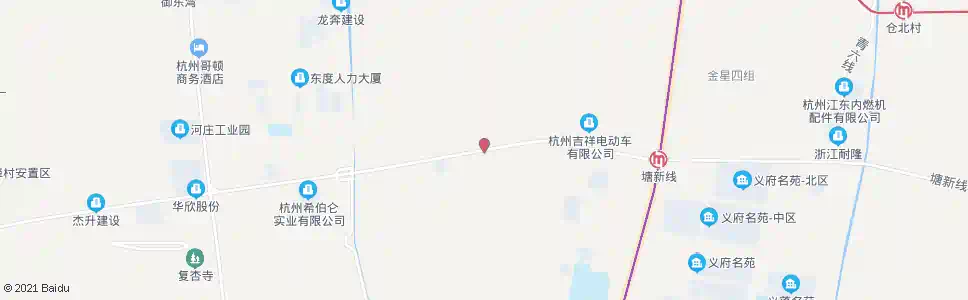 杭州建一村_公交站地图_杭州公交_妙搜公交查询2025