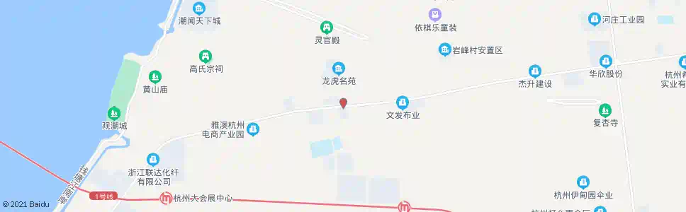 杭州龙虎新村_公交站地图_杭州公交_妙搜公交查询2025