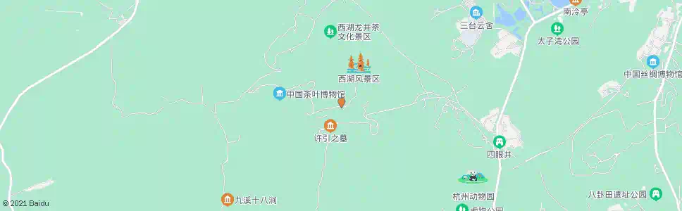 杭州烟霞洞_公交站地图_杭州公交_妙搜公交查询2025