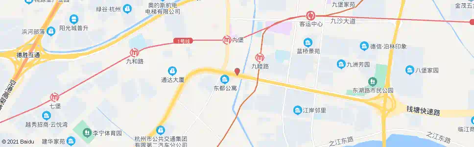 杭州和睦港桥_公交站地图_杭州公交_妙搜公交查询2025