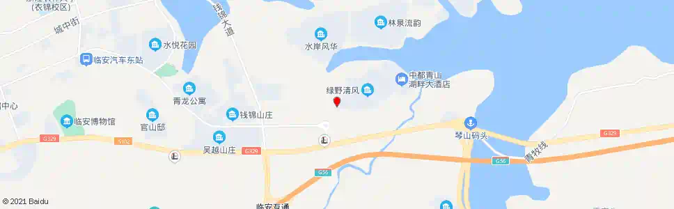 杭州绿野清风_公交站地图_杭州公交_妙搜公交查询2025