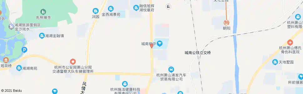 杭州安丰桥_公交站地图_杭州公交_妙搜公交查询2025