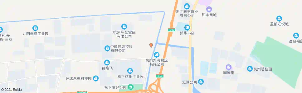 杭州文津北路围垦街口_公交站地图_杭州公交_妙搜公交查询2025