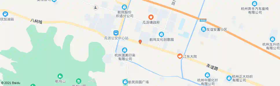 杭州友谊路光华路口_公交站地图_杭州公交_妙搜公交查询2025