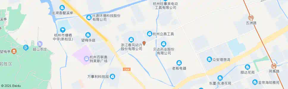 杭州兴国路口_公交站地图_杭州公交_妙搜公交查询2025