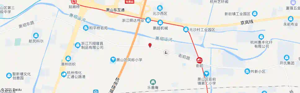 杭州娄下陈_公交站地图_杭州公交_妙搜公交查询2025