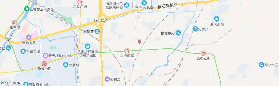 杭州宝马印染_公交站地图_杭州公交_妙搜公交查询2025
