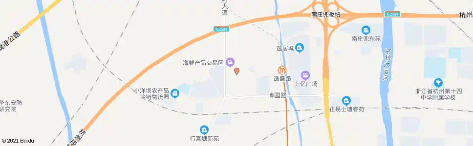 杭州逸盛路西_公交站地图_杭州公交_妙搜公交查询2025