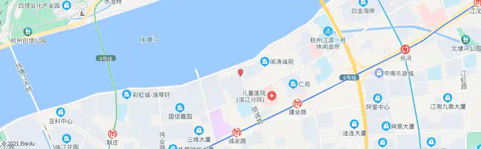 杭州信诚路北_公交站地图_杭州公交_妙搜公交查询2025