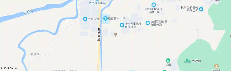 杭州丁家_公交站地图_杭州公交_妙搜公交查询2025