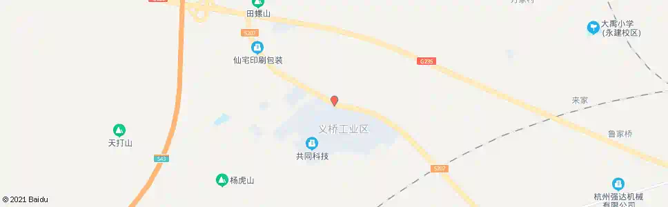 杭州余杭义桥工业区_公交站地图_杭州公交_妙搜公交查询2025