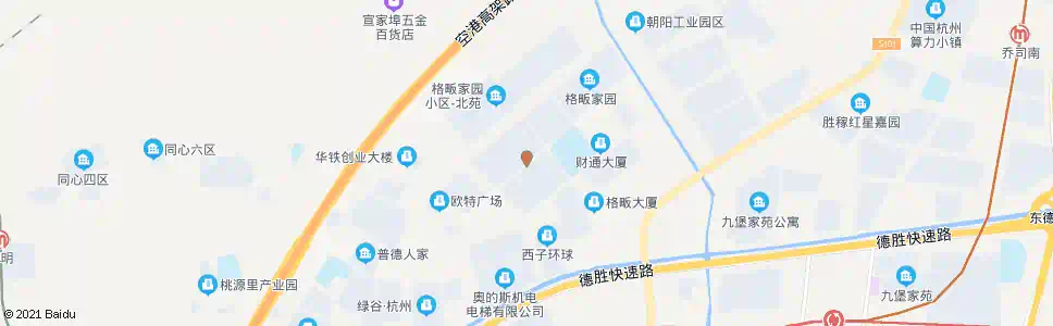 杭州九环路九昌路口_公交站地图_杭州公交_妙搜公交查询2025