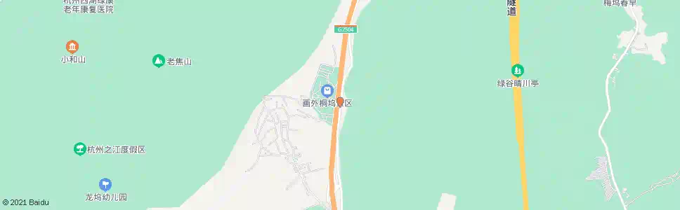 杭州外桐坞_公交站地图_杭州公交_妙搜公交查询2025