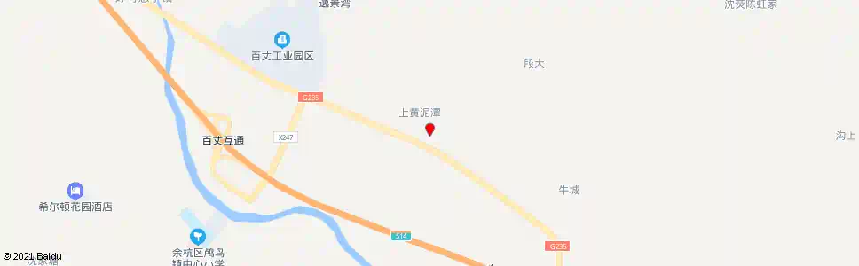 杭州上黄泥潭_公交站地图_杭州公交_妙搜公交查询2025