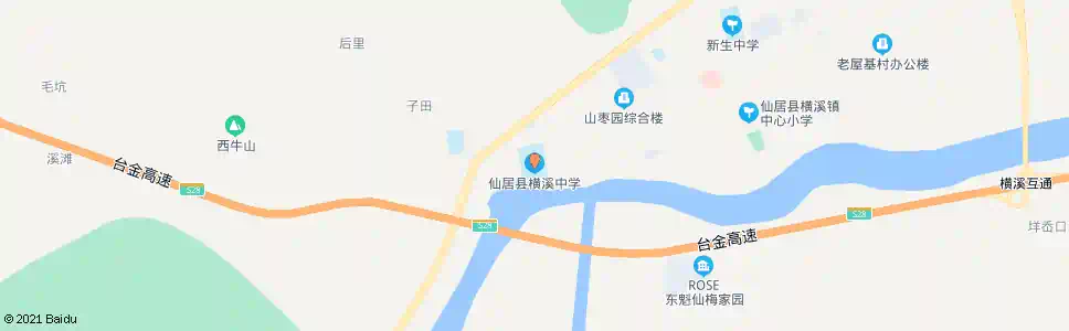 杭州横溪中学_公交站地图_杭州公交_妙搜公交查询2025