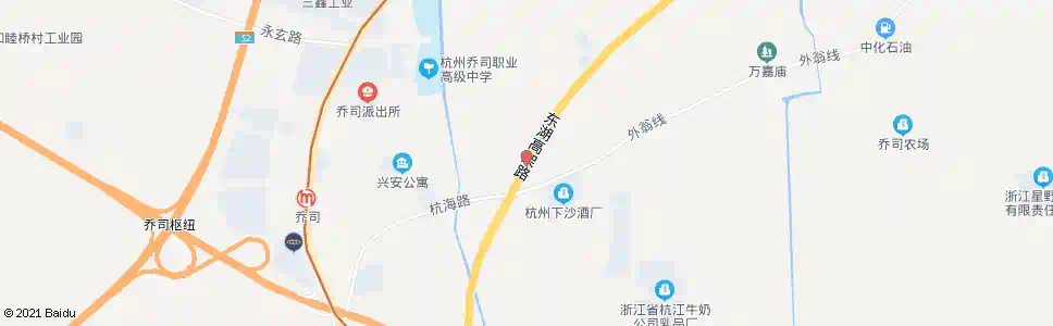 杭州东湖南路杭海路口_公交站地图_杭州公交_妙搜公交查询2025