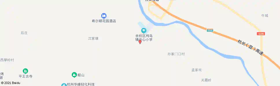 杭州白沙_公交站地图_杭州公交_妙搜公交查询2025