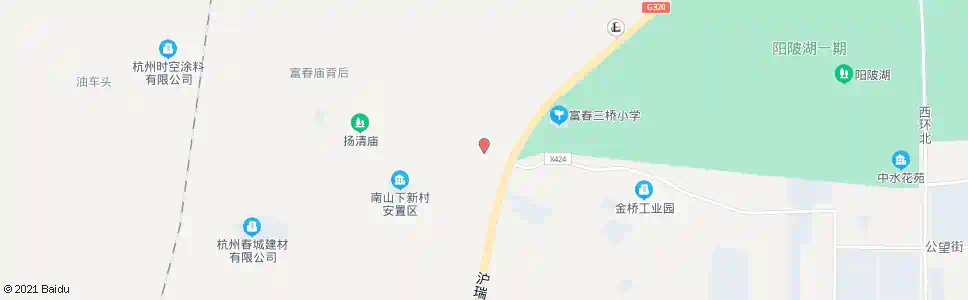 杭州牌楼站_公交站地图_杭州公交_妙搜公交查询2025