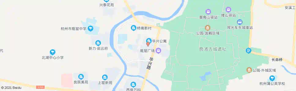 杭州兴和苑_公交站地图_杭州公交_妙搜公交查询2025