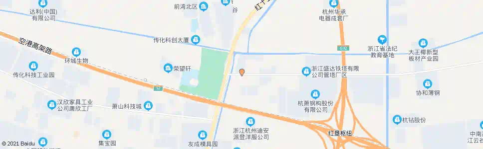 杭州省农业科技园_公交站地图_杭州公交_妙搜公交查询2025