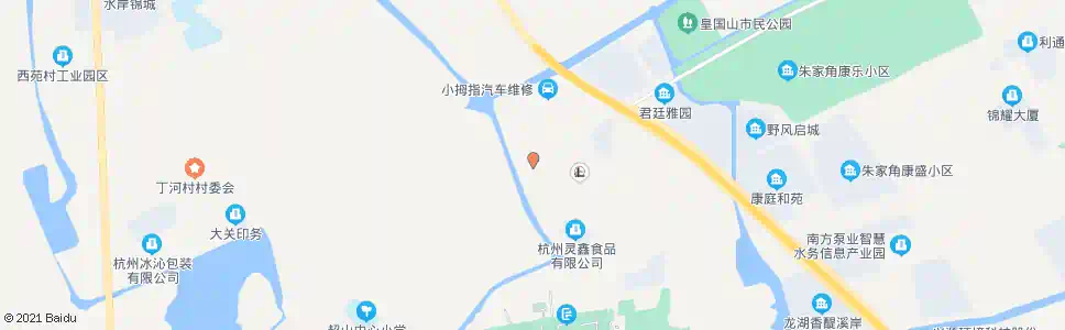 杭州张家埭路口_公交站地图_杭州公交_妙搜公交查询2025