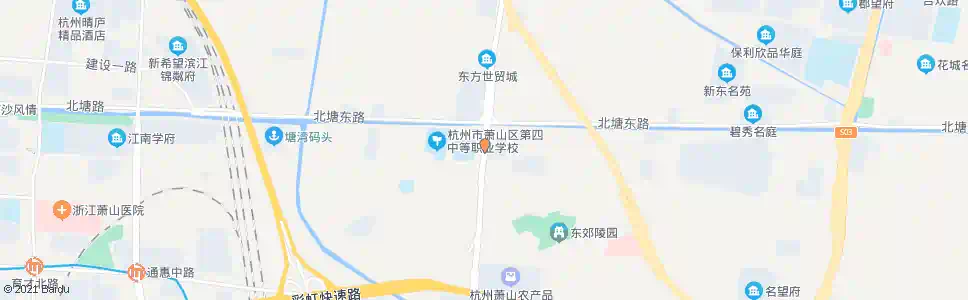 杭州新城隧道北口_公交站地图_杭州公交_妙搜公交查询2025