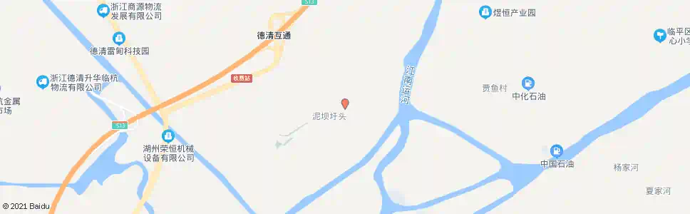 杭州邵家坝村委_公交站地图_杭州公交_妙搜公交查询2025