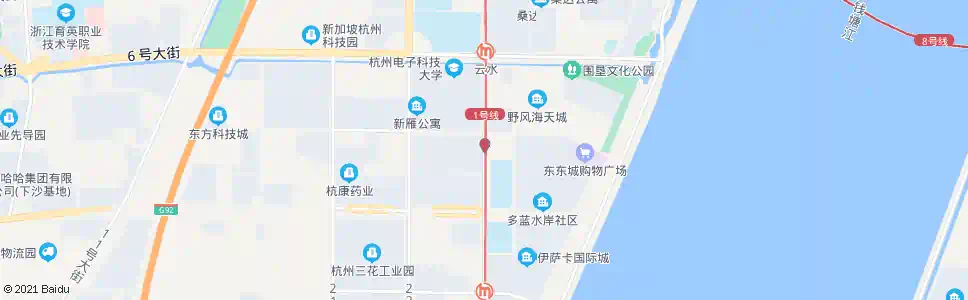 杭州二十五号路十号大街口_公交站地图_杭州公交_妙搜公交查询2025
