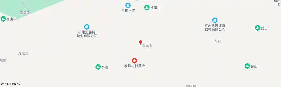 杭州袁家头_公交站地图_杭州公交_妙搜公交查询2025