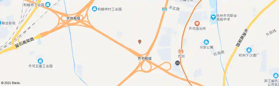 杭州葛家车村口_公交站地图_杭州公交_妙搜公交查询2025