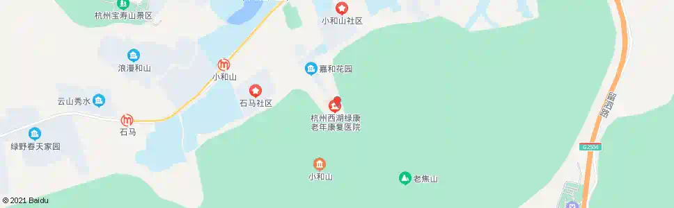 杭州金莲桥_公交站地图_杭州公交_妙搜公交查询2025