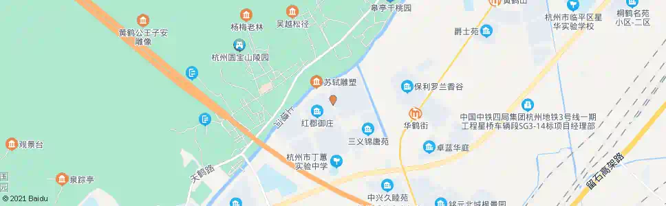 杭州长睦路天山路口_公交站地图_杭州公交_妙搜公交查询2025