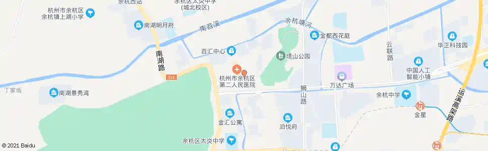 杭州老镇政府_公交站地图_杭州公交_妙搜公交查询2025