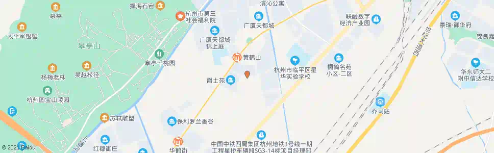 杭州钟家浜_公交站地图_杭州公交_妙搜公交查询2025