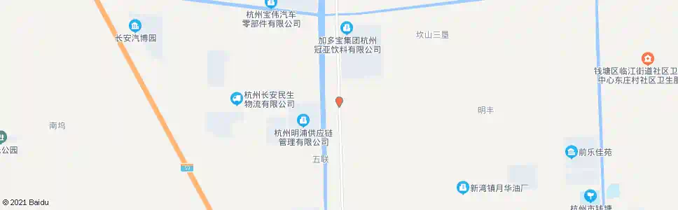 杭州梅林大道江东四路口_公交站地图_杭州公交_妙搜公交查询2025