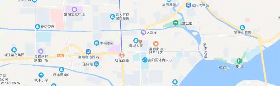 杭州文教北路苋浦西路口_公交站地图_杭州公交_妙搜公交查询2025