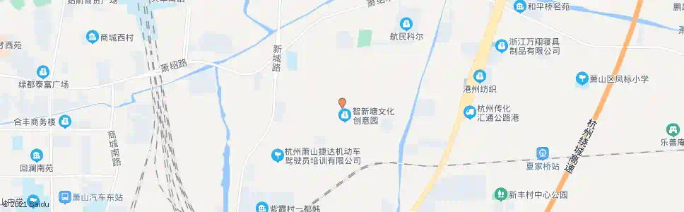 杭州东瑞四路西许村路口_公交站地图_杭州公交_妙搜公交查询2025