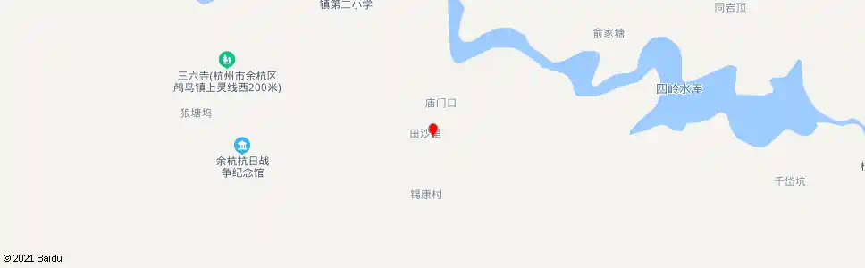杭州田沙里_公交站地图_杭州公交_妙搜公交查询2025