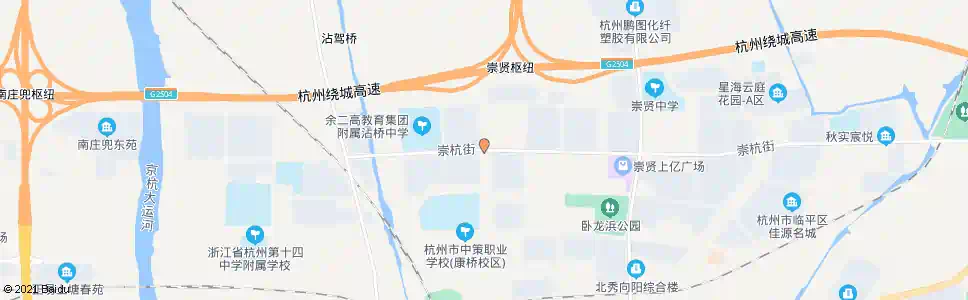 杭州方家车_公交站地图_杭州公交_妙搜公交查询2025