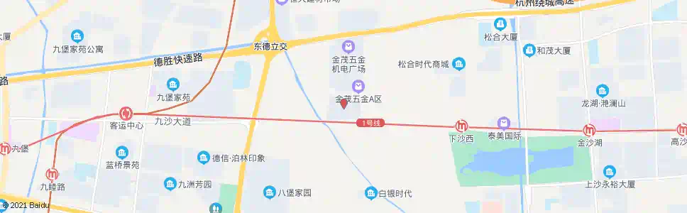 杭州联合市场_公交站地图_杭州公交_妙搜公交查询2025