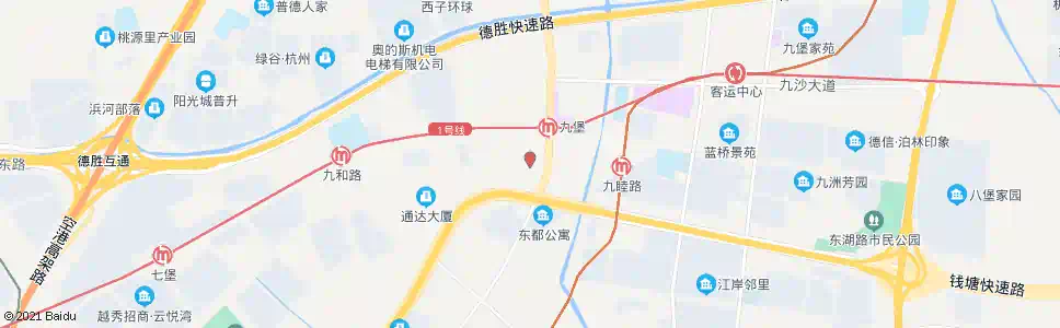 杭州牛田社区_公交站地图_杭州公交_妙搜公交查询2025