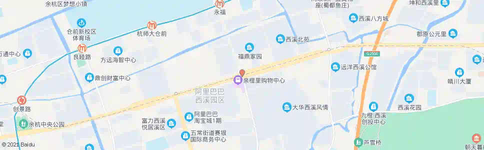 杭州常二路向往街口_公交站地图_杭州公交_妙搜公交查询2025