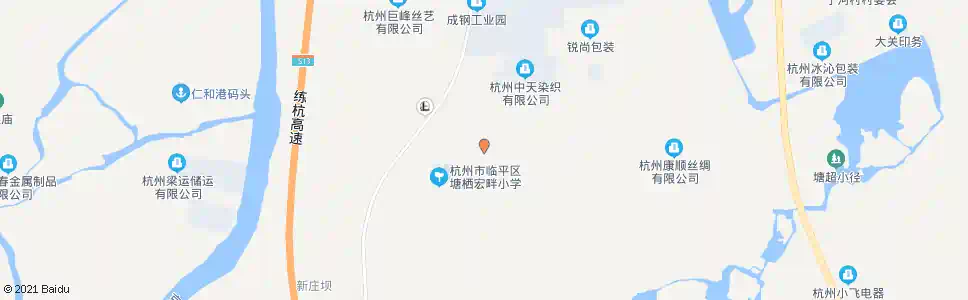 杭州石塘桥_公交站地图_杭州公交_妙搜公交查询2025