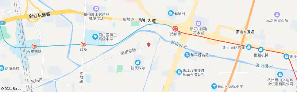 杭州五联村_公交站地图_杭州公交_妙搜公交查询2025