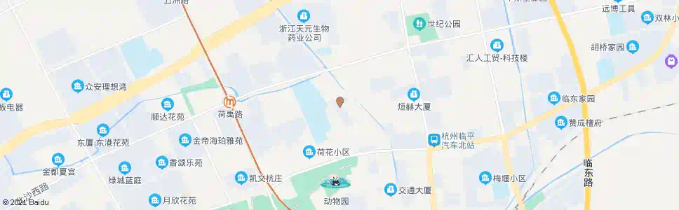 杭州振兴桥西_公交站地图_杭州公交_妙搜公交查询2025