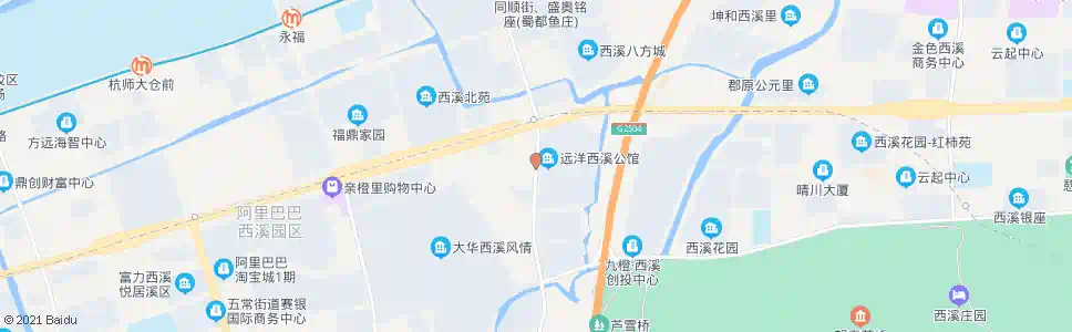 杭州邱家桥_公交站地图_杭州公交_妙搜公交查询2025