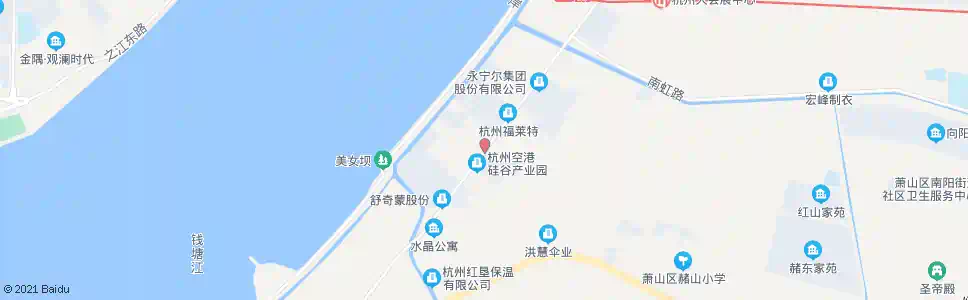 杭州舒奇蒙_公交站地图_杭州公交_妙搜公交查询2025