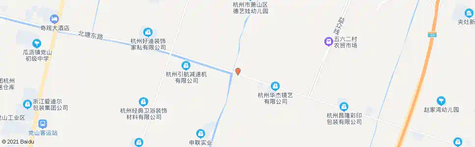 杭州前兴桥_公交站地图_杭州公交_妙搜公交查询2025